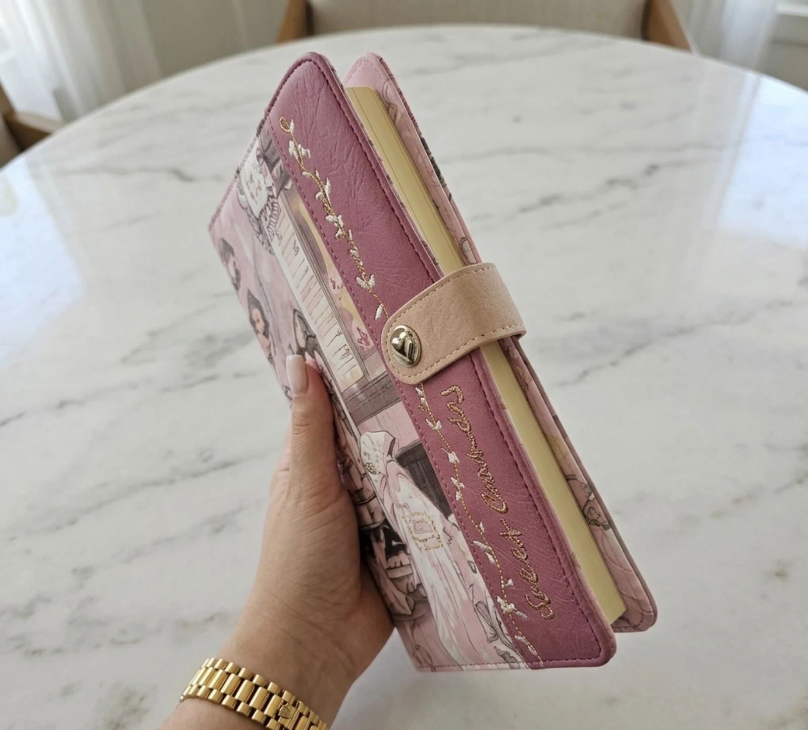 Caderno agenda Sweet Candy rosa – photo 9